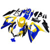 Amotopart Fairings Suzuki GSXR 600 750 Yellow Blue Alstare Corona Racing  (2008-2010)