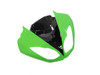 2009-2012 Fairings Kawasaki ZX6R ZX636 Green White Black Ninja Racing
