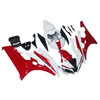 Amotopart Fairings Yamaha YZF-R6 White Red Michelin  R6 Racing (2006-2007)