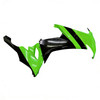 Amotopart Fairings Kawasaki ZX10R Green Black ZX10R Racing (2008-2010)