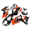 Amotopart Fairings Suzuki GSXR 1000 Black & Orange GSXR Racing  (2007-2008)