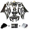 Amotopart Fairings Yamaha YZF-R6 Black Matte Bridgestone R6 Racing (2006-2007)