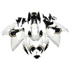Amotopart Fairings Suzuki GSXR 600 750 White Black Lucky Strike Racing  (2006-2007)