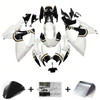 Amotopart Fairings Suzuki GSXR 600 750 White Black Lucky Strike Racing  (2006-2007)
