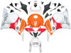 Fairings Honda CBR 600 RR Orange & White Repsol Racing (2009-2012)