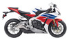 Amotopart Fairings Honda CBR1000RR HRC White Silver Racing (2012-2016)