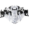 Amotopart Fairings Plastics Kawasaki ZX14R Ninja White Racing (2012-2021)
