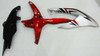 Amotopart Fairings Suzuki GSXR 600 750 Silver Red GSXR Racing  (2008-2010)