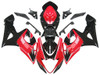 Amotopart Fairings Suzuki GSXR 1000 Black and Red GSXR Racing  (2005-2006)