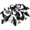 Amotopart Fairings Kawasaki ZX 10R Black White West Racing (2006-2007)