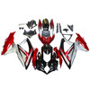 Amotopart Fairings Suzuki GSXR 600 750 Black Red Silver Racing  (2008-2010)