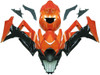 Amotopart Fairings Suzuki GSXR 1000 Orange Metallic & Black Jordan Racing  (2007-2008)