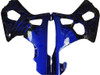 Amotopart Fairings Suzuki GSXR 1000 Black & Blue Flame Racing  (2000-2002)