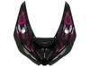 Amotopart Fairings Kawasaki ZX6R 636 Black & Purple Flame Ninja Racing  (2005-2006)