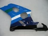 Amotopart Fairings Suzuki GSXR 600 750 Blue Rizla GSXR Racing  (2004-2005)