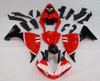 Amotopart Fairings Yamaha YZF-R1 Red Black Santander Bank  R1 Racing (2009-2011)