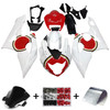 Amotopart Fairings Suzuki GSXR 1000 White & Red Lucky Strike Racing  (2005-2006)
