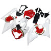 Amotopart Fairings Suzuki GSXR 1000 White & Red Lucky Strike Racing  (2005-2006)