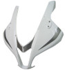 Amotopart Fairingsr Honda CBR 600 RR White & Silver CBR Racing (2007-2008)
