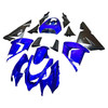 Amotopart Fairings Kawasaki ZX 10R Blue Black  Ninja Racing (2004-2005)