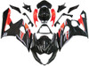 Amotopart Fairings Suzuki GSXR 1000 Black & Red GSXR Racing  (2005-2006)
