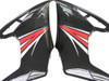 Amotopart Fairings Suzuki GSXR 1000 Black & Red GSXR Racing  (2005-2006)