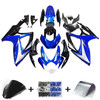 Amotopart Fairings Suzuki GSXR 600 750 Blue & Black GSXR Racing  (2006-2007)