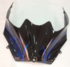 Amotopart Fairings Kawasaki ZX14R Black & Blue Flame Ninja Racing (2006-2011)