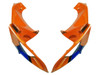 Amotopart Fairings Suzuki GSXR 600 750 Orange & Blue Jordan Racing  (2006-2007)