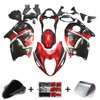 Amotopart Fairings Suzuki GSX1300 Hayabusa Black & Red Hayabusa Racing  (1999-2007)