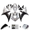 Amotopart Fairings Yamaha YZF-R1 Silver Black R1 Racing (2002-2003)
