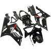 Amotopart Fairings Kawasaki ZX6R 636 Black Ninja Racing (2003-2004) 