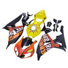 Amotopart Fairings Honda CBR 1000 RR Black Yellow Valentino Rossi  Racing (2006-2007)