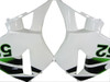 Amotopart Fairings Honda CBR 600 RR White No.52 Hannspree Racing (2005-2006)