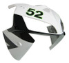Amotopart Fairings Honda CBR 600 RR White No.52 Hannspree Racing (2005-2006)