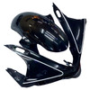 Amotopart Fairings Yamaha YZF-R1 Black FIAT R1 Racing (2007-2008)