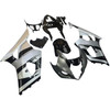 Amotopart Fairings Suzuki GSXR 1000 Silver & Black GSXR Racing  (2003-2004)