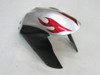 Amotopart Fairings Kawasaki ZX6R 636 Silver & Red Flame Ninja  Racing  (2005-2006)