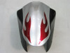 Amotopart Fairings Kawasaki ZX6R 636 Silver & Red Flame Ninja  Racing  (2005-2006)