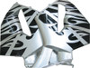 Amotopart Fairings Honda CBR 600 RR Silver & Black Flame Racing (2003-2004)
