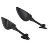 Mirrors Honda CBR 600 F4 / F4i RC51 / RVT 1000 (2000-2005) Black OEM Style