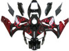 Amotopart Fairings Honda CBR 600 RR Black & Red Flame CBR Racing (2005-2006)