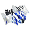 Amotopart Fairings Yamaha YZF-R6 White Blue No.46 FIAT R6 Racing (2006-2007)