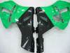 Fairings Kawasaki ZX12R Green & Black ZX12R Racing (2000-2001)