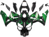 Amotopart Fairings Honda CBR 600 RR Black & Green Flame Racing (2003-2004)