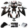 Amotopart Fairings Suzuki GSXR 600 750 Black White GSXR Racing  (2008-2010)