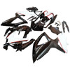 Amotopart Fairings Suzuki GSXR 600 750 Black White GSXR Racing  (2008-2010)