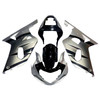 Amotopart Fairings Suzuki GSXR 600 Silver 2-Tone GSXR Racing  (2001-2003)