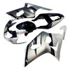 Amotopart Fairings Suzuki GSXR 600 Silver 2-Tone GSXR Racing  (2001-2003)