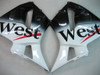 Fairings Honda CBR 600 RR Black West Racing (2003-2004)